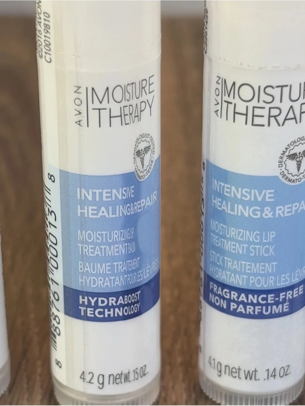 Lot of 6 Avon Lip Balm Chapstick Moisture Therapy Intensive Healing & Repair